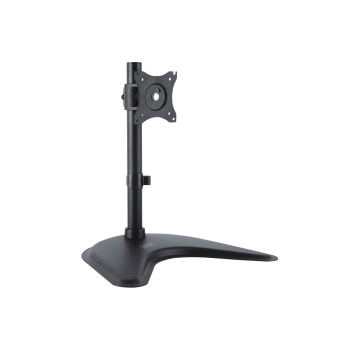 Stojak biurkowy pojedynczy 1xLCD max. 27"max. 10kg uchylno-obrotowy 360° (PIVOT)-1