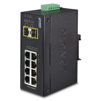 Planet IP30 Industrial 8-P 10/100/100-1