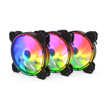 Wentylator KRUX Lunar ARGB 120 mm 3xpack-1