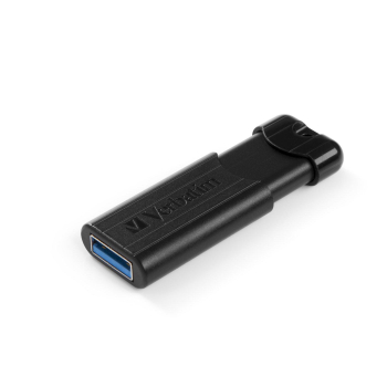 VERBATIM USB3.0 STORE N GO 256G/256GB PINSTRIPE BLACK P-BLIST-1