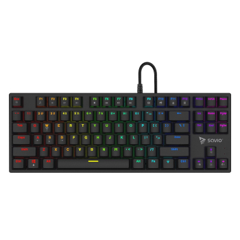 SAVIO KLAWIATURA MECHANICZNA RGB OUTEMU BLUE TEMPEST X2-1