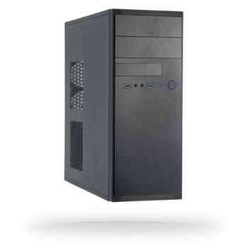 OBUDOWA KOMPUTEROWA MIDITOWER ATX W/O PSU BLACK HQ-01B-OP CHIEFTEC-1