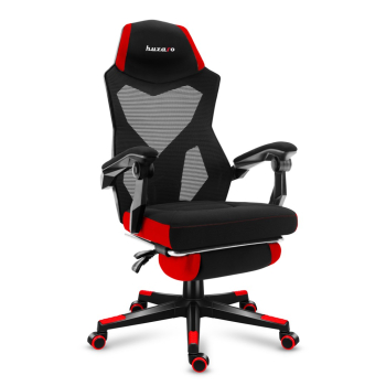 Fotel gamingowy Huzaro Combat 3.0 czarno-czerwony-1