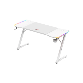 Biurko gamingowe Huzaro Hero 3.3 White  RGB-1
