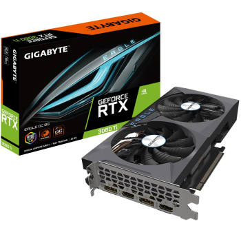 Karta graf Gigabyte GeF RTX 3060 Ti EAGLE OC 8G 2.0 (WYPRZEDAŻ)-1