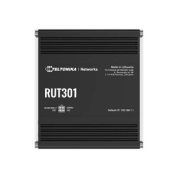 Teltonika RUT301 | Router przemysłowy | 5x RJ45 100Mb/s, USB 2.0, IP30-1