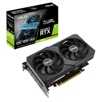 VGA PCIE16 RTX3060 12GB GDDR6/DUAL-RTX3060-O12G-V2 ASUS-1