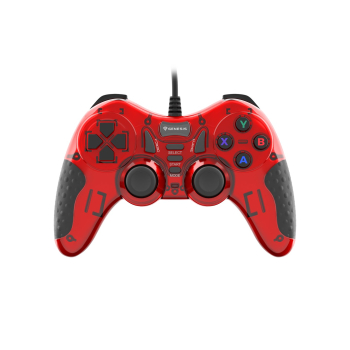 Gamepad NATEC Genesis Mangan 200 NJG-1425 (PC; kolor czerwony)-1