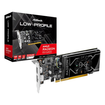 Karta graf. ASROCK RX 6400 LP 4GB-1