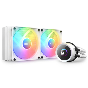 Kompletne chłodzenie wodne NZXT Kraken RGB - 240mm, białe-1