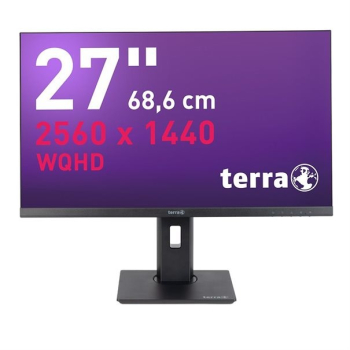 Wortmann AG TERRA 3030223 monitor komputerowy 68,6 cm (27") 2560 x 1440 px Wide Quad HD LCD Czarny-1