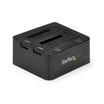 StarTech.com SDOCK2U33 stacja dokująca do dysków twardych USB 3.2 Gen 1 (3.1 Gen 1) Type-B Czarny-1