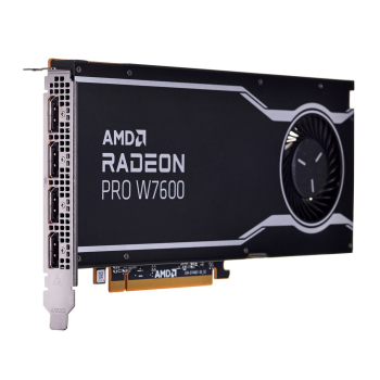 Karta graficzna AMD Radeon Pro W7600 8GB GDDR6, 4x DisplayPort 2.1, 130W, PCI Gen4 x8-3