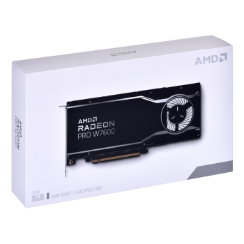 Karta graficzna AMD Radeon Pro W7600 8GB GDDR6, 4x DisplayPort 2.1, 130W, PCI Gen4 x8-5