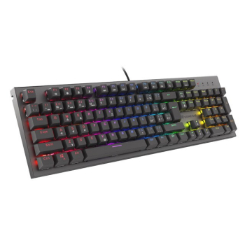 KLAWIATURA DLA GRACZY GENESIS THOR 303 CZ/SK PODŚWIETLENIE RGB MECHANICZNA RED CZARNA SWITCH HOT SWA-1