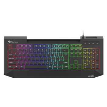 Klawiatura dla graczy Genesis Lith 400 RGB US podświetlenie X-Scissor Software SLIM-1