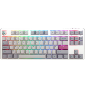 Ducky One 3 TKL Mist Grey klawiatura Gaming USB Niemiecki Szary-1