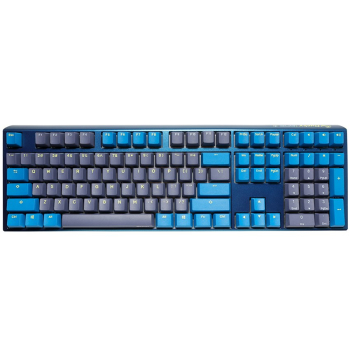Ducky One 3 Daybreak RGB klawiatura Gaming USB Niemiecki Czarny, Niebieski, Zielony-1