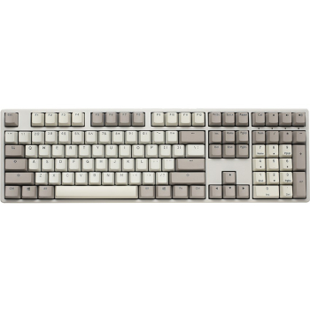 Ducky Origin Vintage klawiatura Uniwersalne USB QWERTZ Niemiecki Szary-1