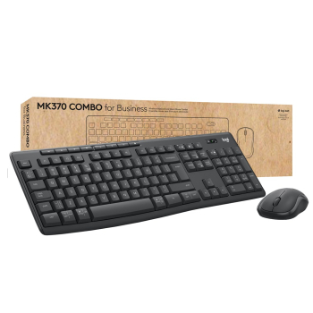 Logitech MK370 Combo for Business klawiatura Dołączona myszka Biuro RF Wireless + Bluetooth QWERTZ Swiss Grafitowy-1