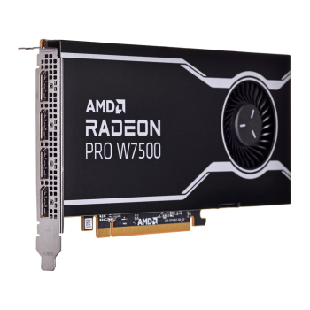 Karta graficzna AMD Radeon Pro W7500 8GB GDDR6, 4x DisplayPort 2.1, 70W, PCI Gen4 x8-3