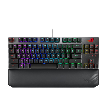 ASUS ROG Strix Scope NX TKL Deluxe klawiatura Gaming USB Niemiecki Czarny, Szary-1