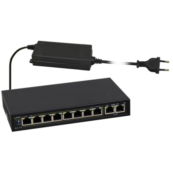 S108-90W Switch 10-portowy do 8 kamer IP Pulsar-1