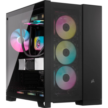 6500X Tempered Glass Mid-Tower, Black-1