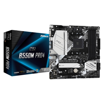 Asrock B550M Pro4 Socket AM4 micro ATX AMD B550-1