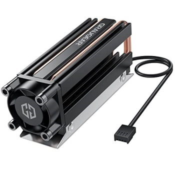 GRAUGEAR KĂĽhlkĂ¶rper SSD M.2NVMe 2280, mit PWM 25mm LĂĽo sprzedaży detalicznej-1