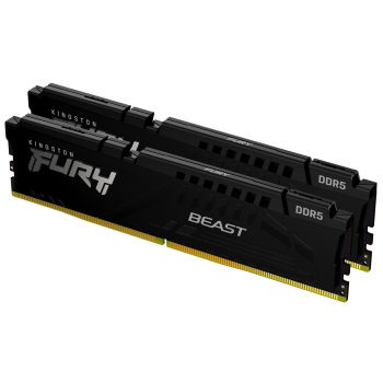 KINGSTON DDR5 32GB 6000MT/s CL30 DIMM (Kit of 2) FURY Beast Black XMP-1