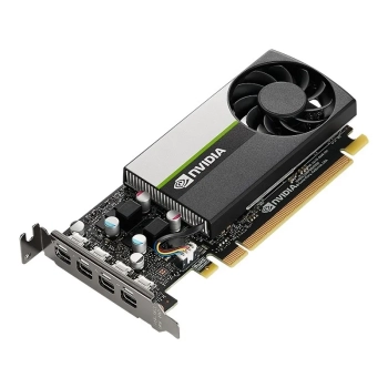 Karta graficzna PNY NVIDIA T1000 4GB, GDDR6, 4x DisplayPort, PCI Express 3.0, LP - ATX bracket, Small Box-1