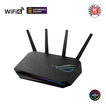ROG STRIX GS-AX5400 | 802.11ax | 5400 Mbit/s | Porty Ethernet LAN (RJ-45) 4 | Obsługa siatki: Tak | MU-MiMO Tak | Typ an