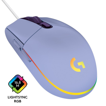 G203 LIGHTSYNC GAMING MOUSE/LILAC EMEA-1