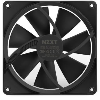 NZXT F140 RGB Obudowa komputera Wentylator 14 cm Czarny 1 szt.-1