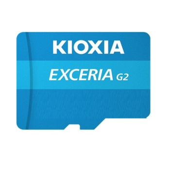 KIOXIA 128GB microSD KIOXIA Exceria (gen 2) UHS I U3 V30 with adapter-1