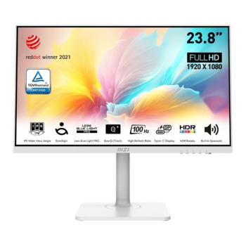 Monitor MSI 23,8" Modern MD2412PW HDMI USB-C głośniki-1
