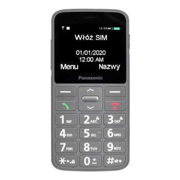 TELEFON KOMÓRKOWY PANASONIC KX-TU160EXG SZARY-1