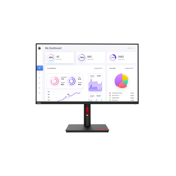 Lenovo ThinkVision T32p-30 LED display 80 cm (31.5") 3840 x 2160 px 4K Ultra HD Czarny-1