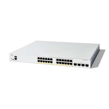 Cisco C1200-24FP-4G łącza sieciowe Zarządzany L2/L3 Gigabit Ethernet (10/100/1000) Biały-1