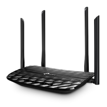TP-Link Archer C6 router bezprzewodowy Gigabit Ethernet Dual-band (2.4 GHz/5 GHz) Czarny-1