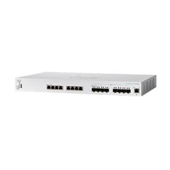 Cisco CBS350 Zarządzany L3 10G Ethernet (100/1000/10000) 1U Czarny, Szary-1
