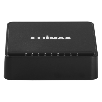 Edimax ES-3308P V3 Nie zarządzany L2 Fast Ethernet (10/100) Czarny-1