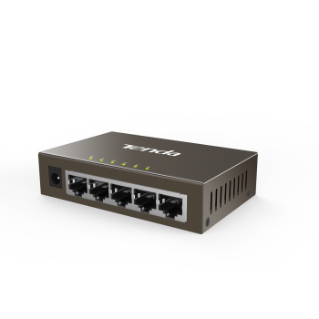 Tenda TEG1005D łącza sieciowe Nie zarządzany Gigabit Ethernet (10/100/1000) Szary-1