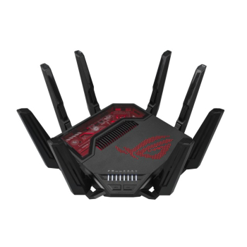 ASUS ROG Rapture GT-BE19000 router bezprzewodowy Multi-Gigabit Ethernet Trójpasmowy (2,4 GHz / 5 GHz / 6 GHz) Czarny, Cz
