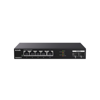 Tenda TEM2007X łącza sieciowe 2.5G Ethernet (100/1000/2500) Komputer stacjonarny Czarny-1