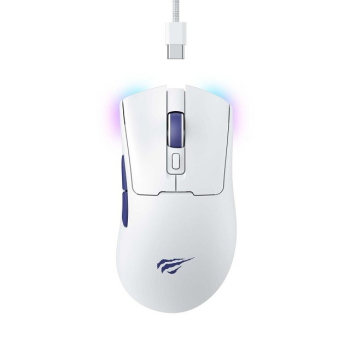 Mysz gamingowa bezprzewodowa Havit MS966WB (biały)-1