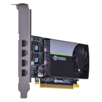 Karta graficzna PNY NVIDIA T1000 4GB, GDDR6, 4x DisplayPort, PCI Express 3.0, LP - ATX bracket, Bulk-2