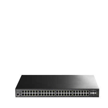 Cudy GS2048PS4 Zarządzany L2 Gigabit Ethernet (10/100/1000) Obsługa PoE Czarny-1