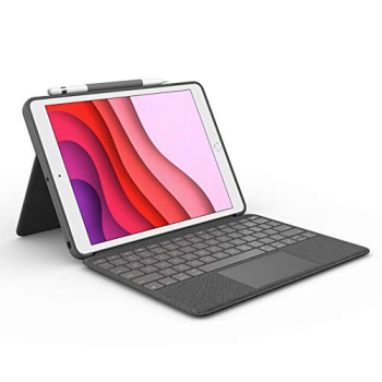 Logitech Bluetooth Combo Touch iPad 7. generacji grau-1